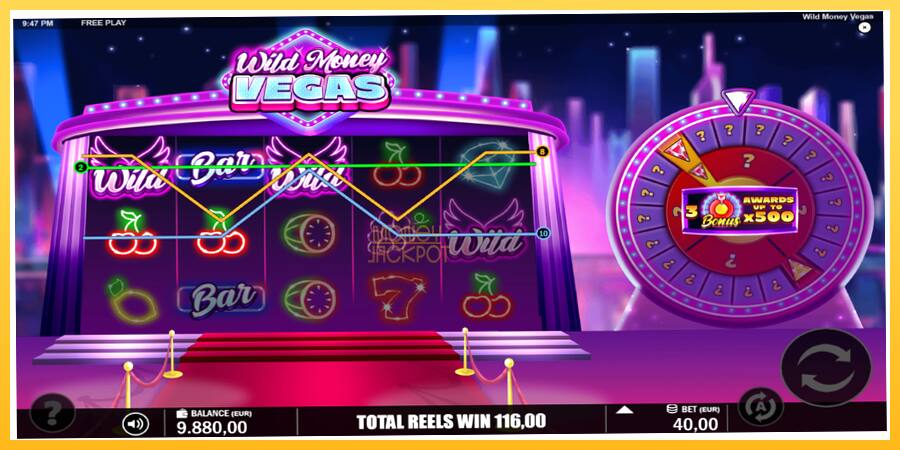 Игровой аппарат Wild Money Vegas - игра на реальные деньги, картинка 3