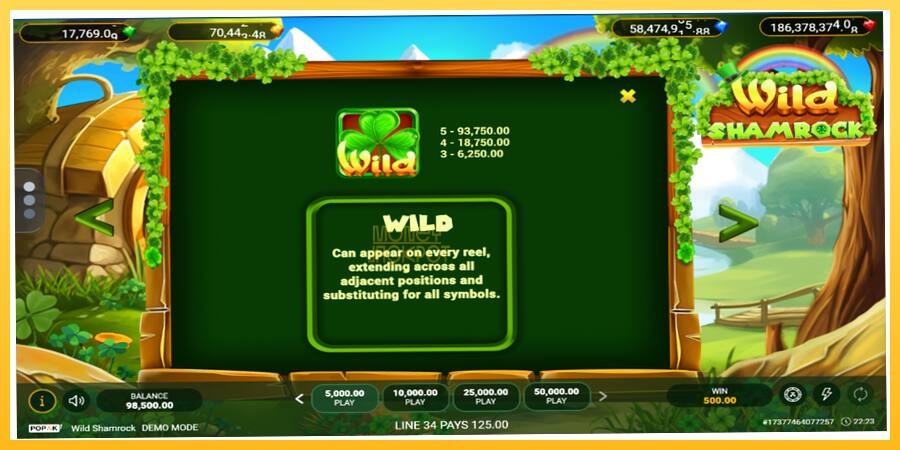 Игровой аппарат Wild Shamrock - игра на реальные деньги, картинка 5