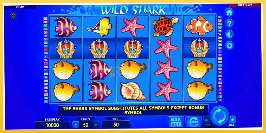 Игровой аппарат Wild Shark - игра на реальные деньги, картинка 4