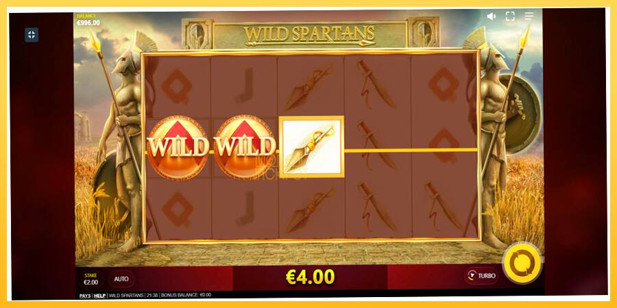 Игровой аппарат Wild Spartans - игра на реальные деньги, картинка 5