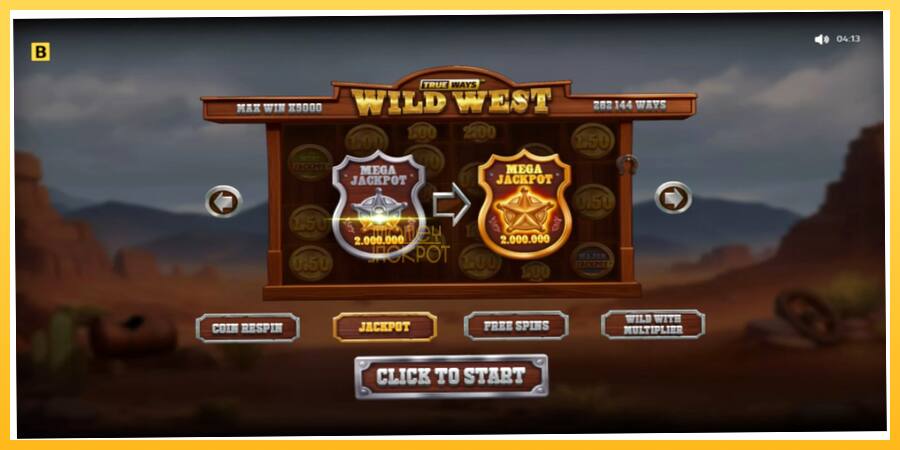 Игровой аппарат Wild West Trueways - игра на реальные деньги, картинка 1