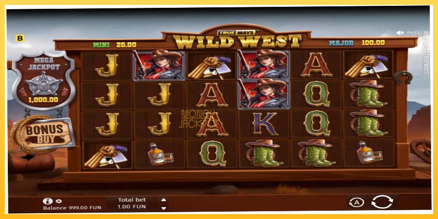 Игровой аппарат Wild West Trueways - игра на реальные деньги, картинка 2