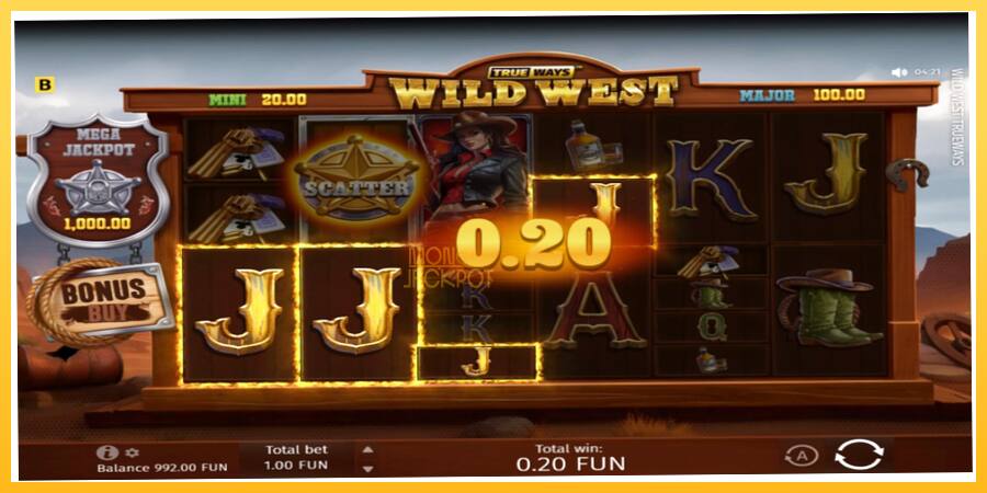 Игровой аппарат Wild West Trueways - игра на реальные деньги, картинка 3