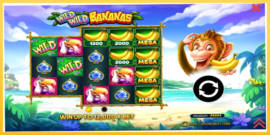 Игровой аппарат Wild Wild Bananas - игра на реальные деньги, картинка 1