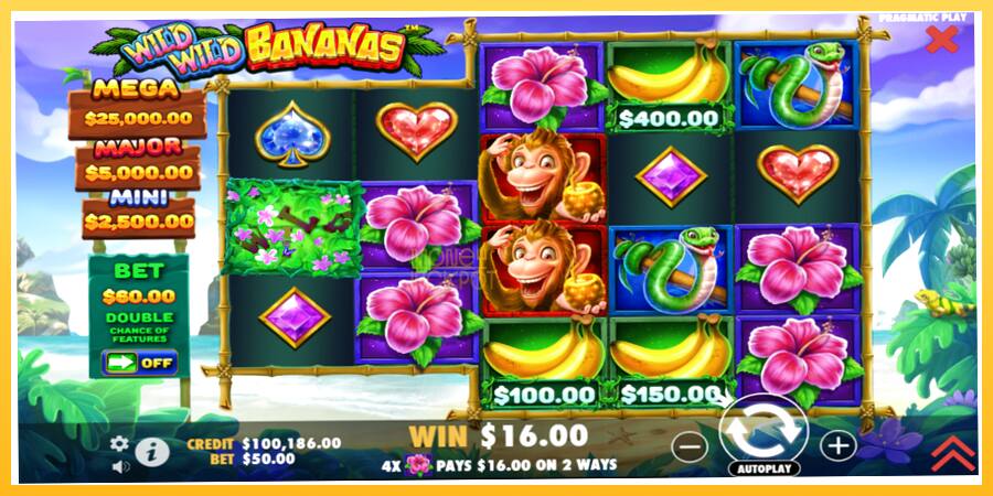 Игровой аппарат Wild Wild Bananas - игра на реальные деньги, картинка 4