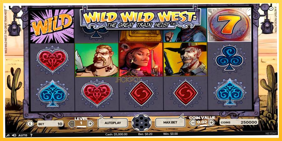 Игровой аппарат Wild Wild West - игра на реальные деньги, картинка 1