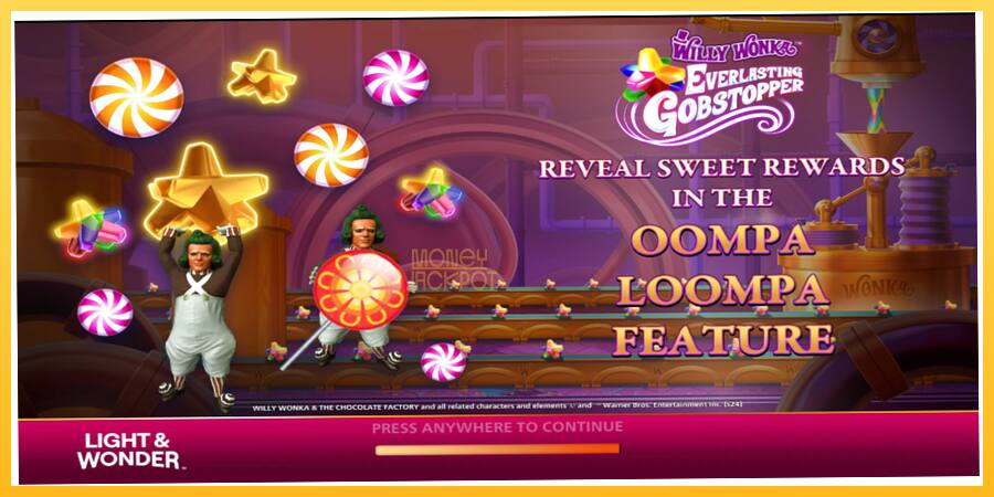 Игровой аппарат Willy Wonka Everlasting Gobstopper - игра на реальные деньги, картинка 1