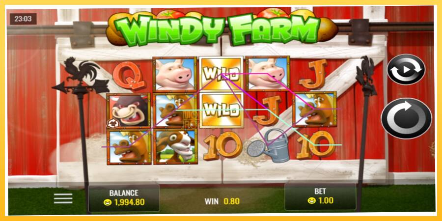 Игровой аппарат Windy Farm - игра на реальные деньги, картинка 2