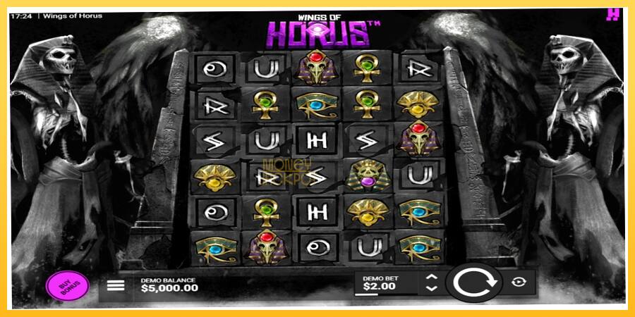 Игровой аппарат Wings of Horus - игра на реальные деньги, картинка 1