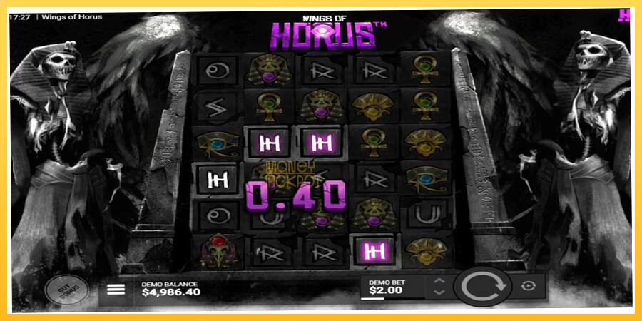 Игровой аппарат Wings of Horus - игра на реальные деньги, картинка 2