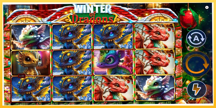 Игровой аппарат Winter of Dragons - игра на реальные деньги, картинка 2