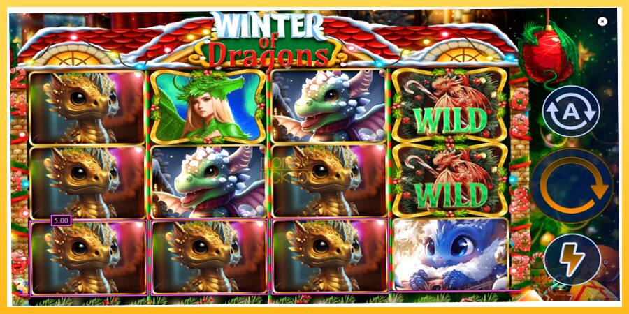 Игровой аппарат Winter of Dragons - игра на реальные деньги, картинка 3