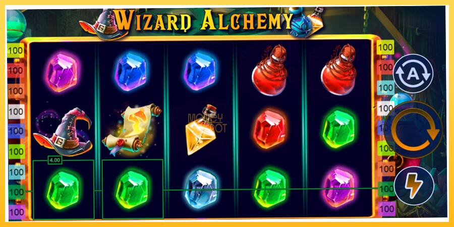 Игровой аппарат Wizard Alchemy - игра на реальные деньги, картинка 3