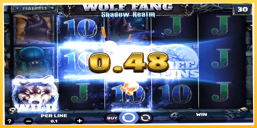 Игровой аппарат Wolf Fang - Shadow Realm - игра на реальные деньги, картинка 2