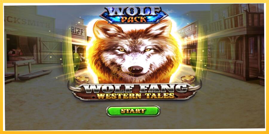 Игровой аппарат Wolf Fang - Western Tales - игра на реальные деньги, картинка 1