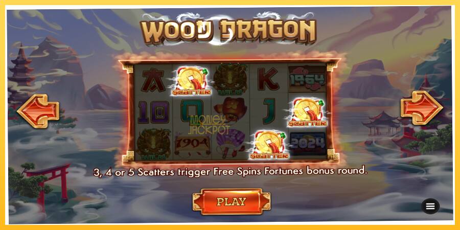 Игровой аппарат Wood Dragon - игра на реальные деньги, картинка 1