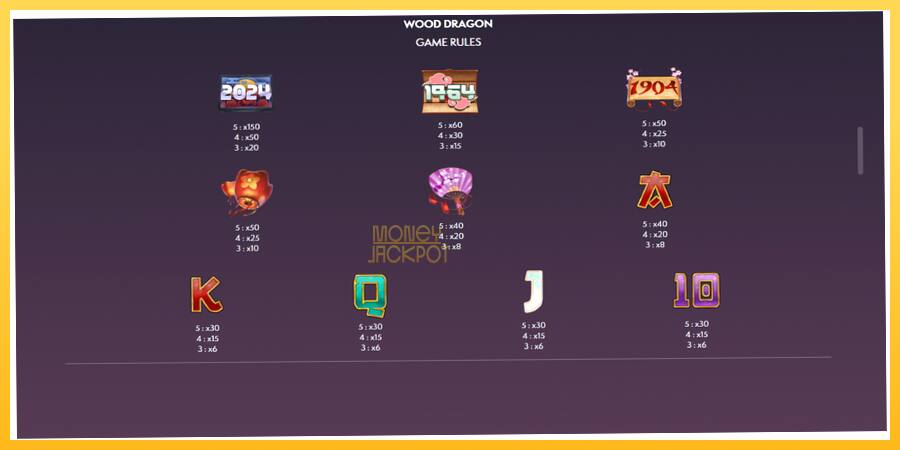 Игровой аппарат Wood Dragon - игра на реальные деньги, картинка 6