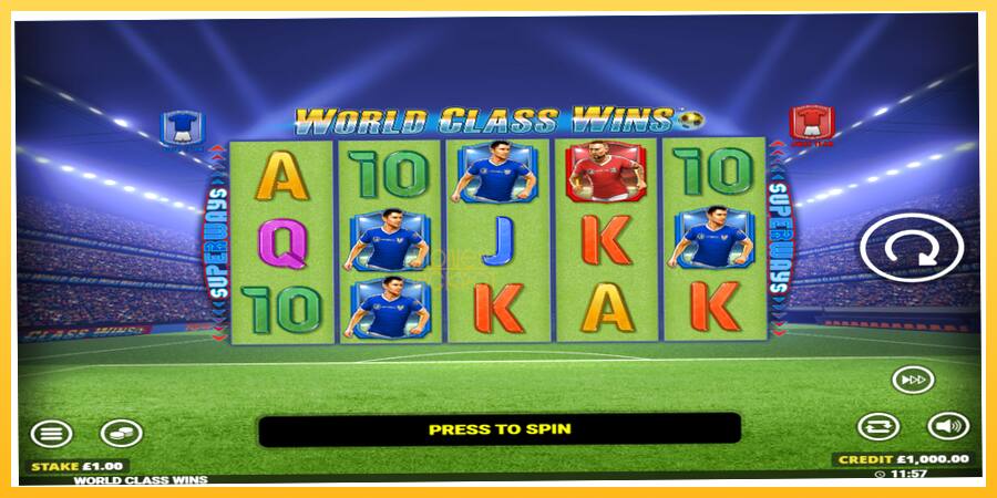 Игровой аппарат World Class Wins - игра на реальные деньги, картинка 1