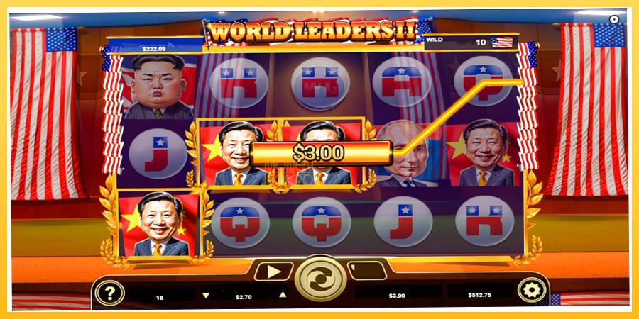 Игровой аппарат World Leaders II - игра на реальные деньги, картинка 4