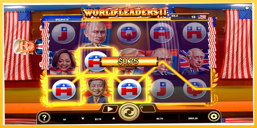 Игровой аппарат World Leaders II - игра на реальные деньги, картинка 6