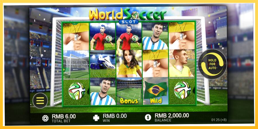 Игровой аппарат World Soccer Slot - игра на реальные деньги, картинка 2