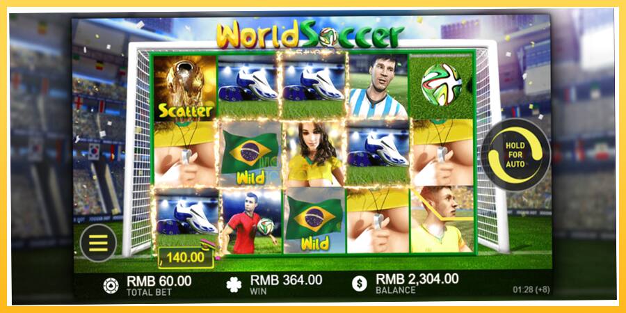 Игровой аппарат World Soccer Slot - игра на реальные деньги, картинка 4