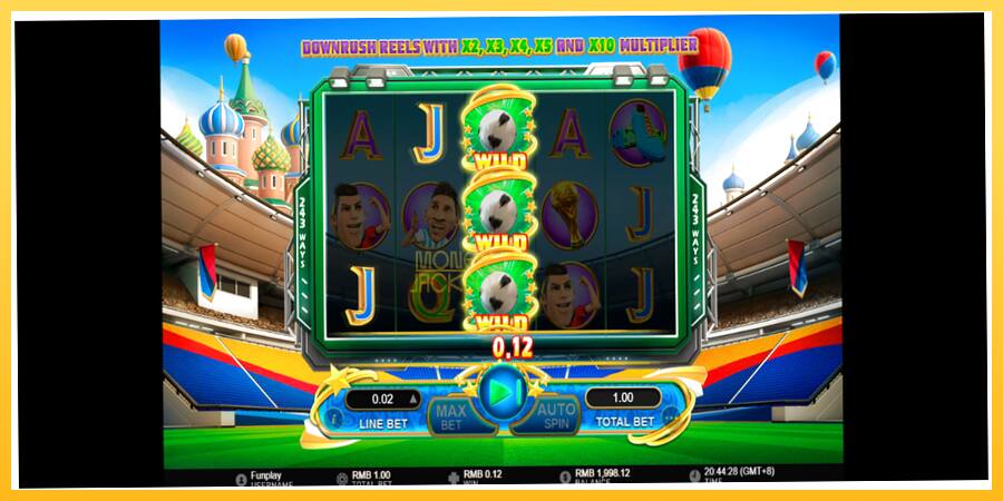 Игровой аппарат World Soccer Slot 2 - игра на реальные деньги, картинка 2