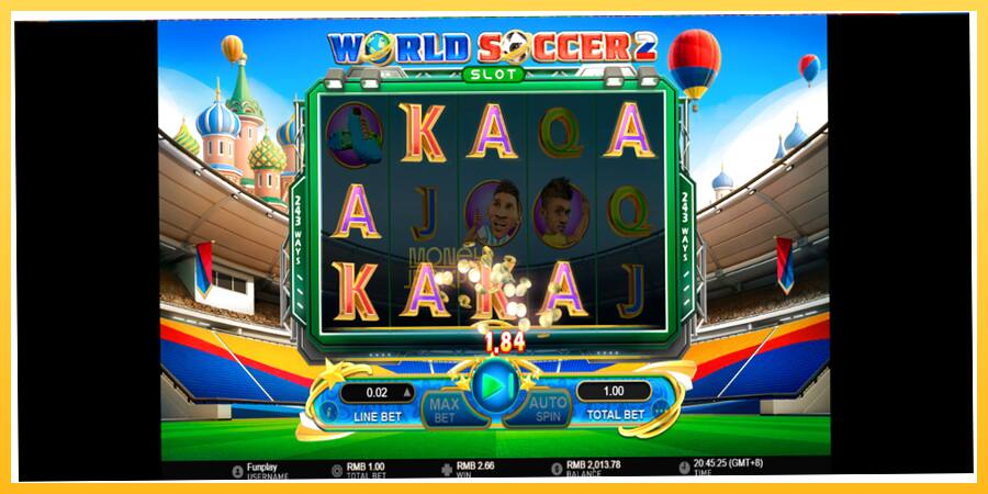 Игровой аппарат World Soccer Slot 2 - игра на реальные деньги, картинка 5