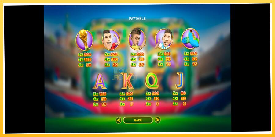 Игровой аппарат World Soccer Slot 2 - игра на реальные деньги, картинка 6