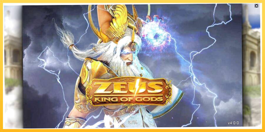 Игровой аппарат Zeus King of Gods - игра на реальные деньги, картинка 1