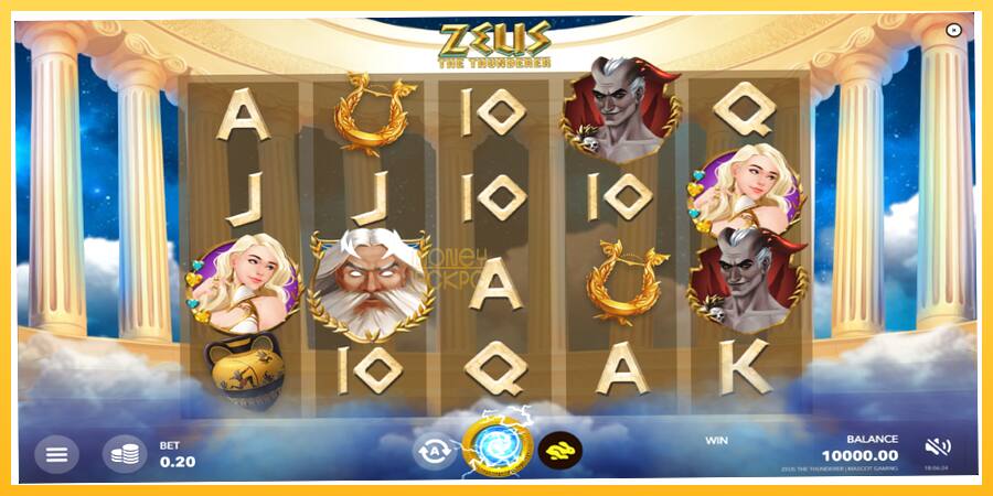 Игровой аппарат Zeus The Thunderer - игра на реальные деньги, картинка 1