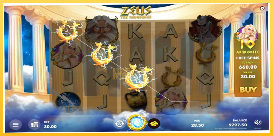 Игровой аппарат Zeus The Thunderer - игра на реальные деньги, картинка 4