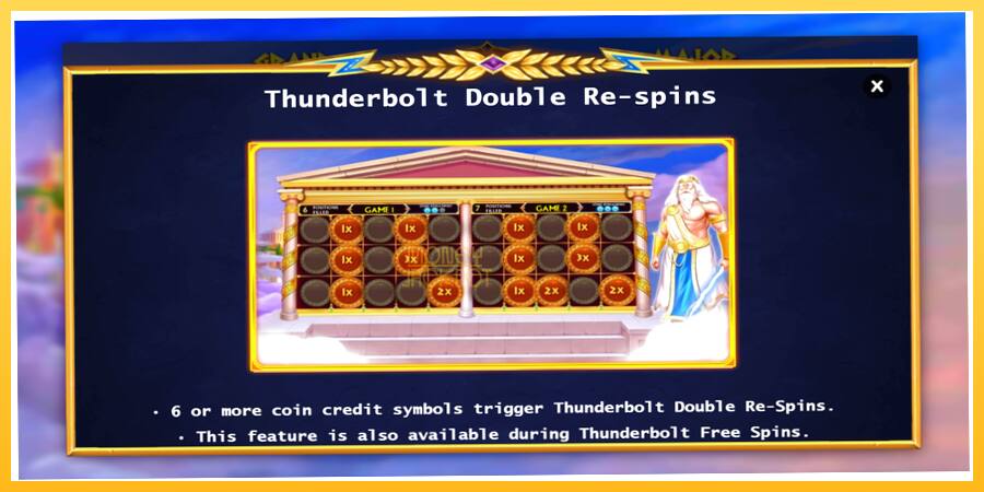 Игровой аппарат Zeuss Thunderbolt 5000 - игра на реальные деньги, картинка 5