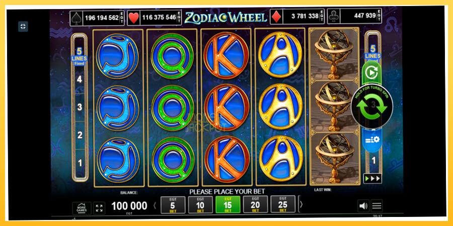 Игровой аппарат Zodiac Wheel - игра на реальные деньги, картинка 1