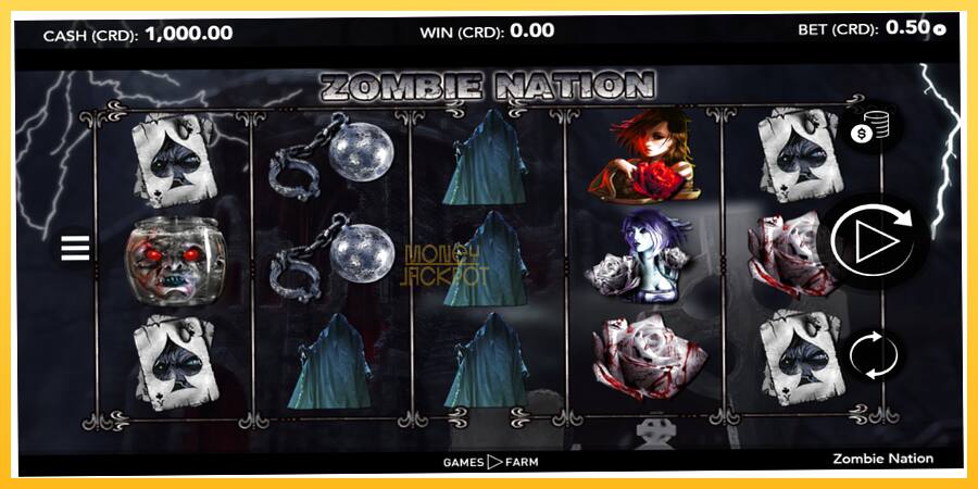 Игровой аппарат Zombie Nation - игра на реальные деньги, картинка 1