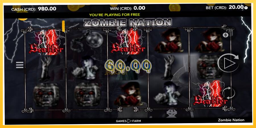 Игровой аппарат Zombie Nation - игра на реальные деньги, картинка 2