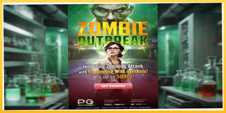 Игровой аппарат Zombie Outbreak - игра на реальные деньги, картинка 1