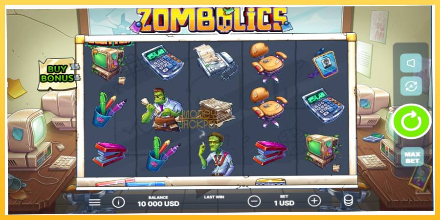 Игровой аппарат Zombolics - игра на реальные деньги, картинка 1