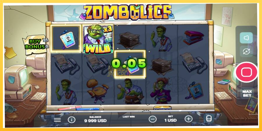 Игровой аппарат Zombolics - игра на реальные деньги, картинка 2