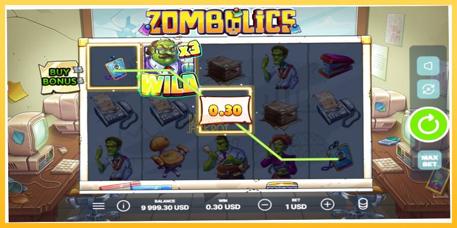 Игровой аппарат Zombolics - игра на реальные деньги, картинка 3