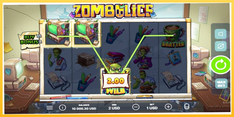 Игровой аппарат Zombolics - игра на реальные деньги, картинка 4